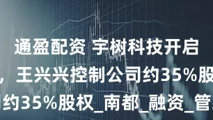 通盈配资 宇树科技开启上市辅导，王兴兴控制公司约35%股权_南都_融资_管理